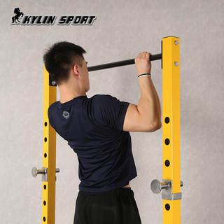 KYLIN SPORT KYLIN 多功能框式深蹲架卧推架杠铃架 安全举重床套装健身器材 PK041深蹲架