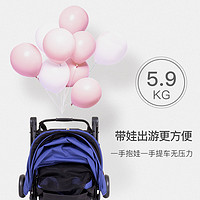 mountain buggy nano v3婴儿小推车超轻便携可坐可躺折叠手推伞车