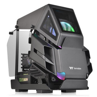 Thermaltake 曜越 AH T200 M-ATX机箱 半侧透 黑色