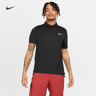 Nike 耐克官方NIKECOURT DRI-FIT 男子网球翻领T恤速干夏季939138 L