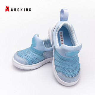 ABCKIDS DY021202125 abckids童鞋 夏季女童运动鞋女宝宝学步鞋婴儿鞋透气机能鞋子 粉蓝 26码