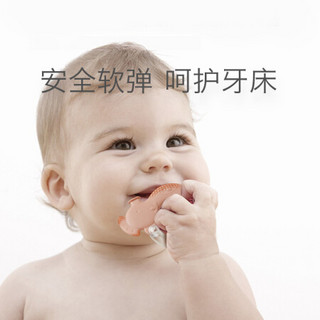 babycare婴幼儿手摇铃玩具儿童玩具宝宝 0-1岁新生儿宝宝安抚牙胶玩具趣味牙胶摇铃(箱装)7220