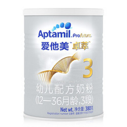 Aptamil 爱他美 卓萃幼儿配方奶粉 （12-36月龄，3段）380g