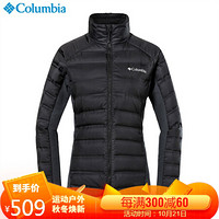 Columbia哥伦比亚羽绒服女户外秋冬650蓬立领保暖防风外套 WR0152 010 XL