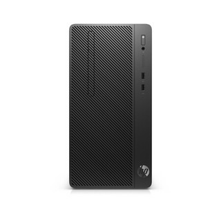 HP 惠普 285 Pro G3 MT 19.5英寸 商用台式机 黑色 (AMD A6-9500、核芯显卡、4GB、256GB SSD、风冷)