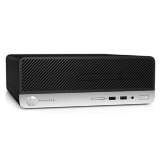 HP 惠普 ProDesk 400 G6 23.8英寸 商用台式机 黑色 (酷睿i3-9100、核芯显卡、4GB、128GB SSD+1TB HDD、风冷)