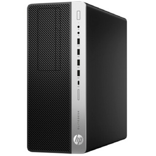 HP 惠普 ELITEDSK EliteDesk 800 G5 TWR 台式机 黑色(酷睿i7-9700、核芯显卡、8GB、128GB SSD+500GB HDD、风冷)