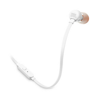 JBL 杰宝 TUNE 110 入耳式耳塞式有线耳机 白色