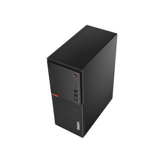 Lenovo 联想 ThinkCentre E76P 九代酷睿版 23英寸 商用台式机 黑色 (酷睿i7-9700、GT 730、16GB、256GB SSD+2TB HDD、风冷)