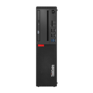 Lenovo 联想 ThinkCentre M720s 9代酷睿版 27英寸 商用台式机 黑色(酷睿i5-9500、2GB独显、16GB、256GB SSD+2TB HDD、风冷)