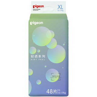 Pigeon 贝亲 轻透系列 纸尿裤 XL48片