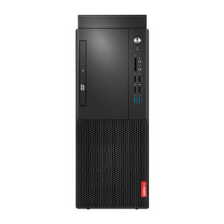 Lenovo 联想 启天 M428 九代酷睿版 19.5英寸 商用台式机 黑色 (酷睿i3-9100、核芯显卡、8GB、256GB SSD+1TB HDD、风冷)