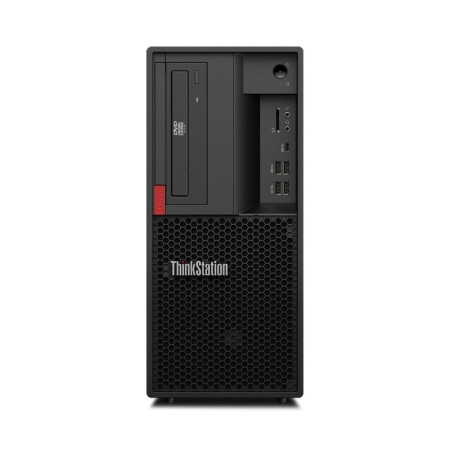 ThinkPad 思考本 ThinkStation P330 23.8英寸 台式机 黑色(酷睿i5-9500、核芯显卡、16GB、256GB SSD+1TB HDD、风冷)