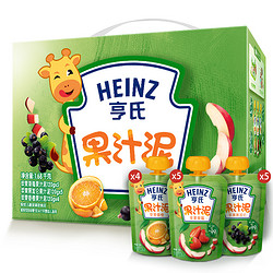 Heinz 亨氏 果泥婴儿吸吸袋 120g 14袋