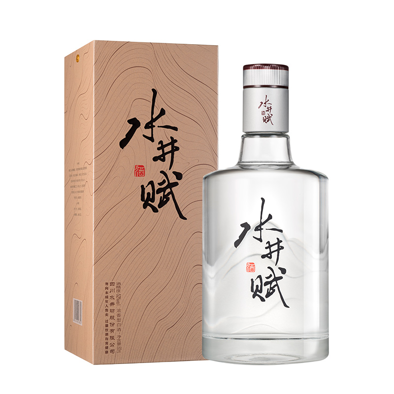 水井坊新品水井赋浓香型高度白酒52度500ml