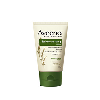 Aveeno 艾惟诺 艾维诺） 天然燕麦每日倍护润肤乳（无香型）30g