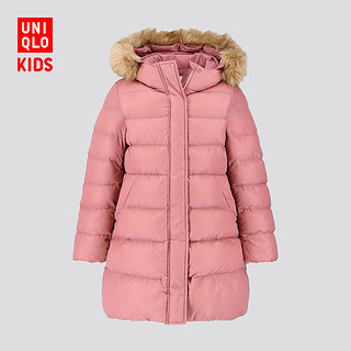 优衣库 童装/女童 轻型保暖WARM PADDED大衣 418601 UNIQLO