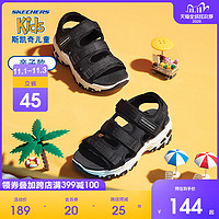 Skechers斯凯奇童鞋女童夏季D'lites亲子款凉鞋老爹鞋 998213L（27.5、粉红色/PNK）