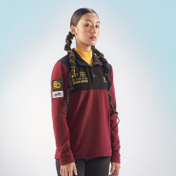 凯乐石×中国新高度 纪念版男女款抓绒衣半开套头中性款保暖卫衣