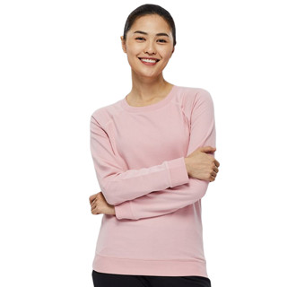 DECATHLON 迪卡侬 运动卫衣女秋冬套头衫圆领长袖运动裤套装女装打底上衣WSDW