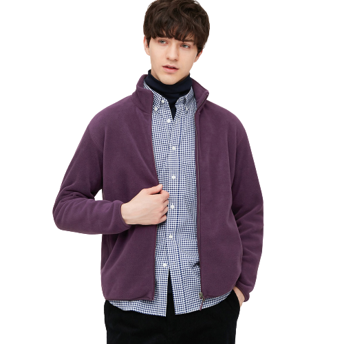 男装外套_uniqlo 优衣库 419504 男士摇粒绒夹克-什么值得买