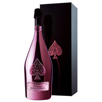 法国香槟 Armand de Brignac 黑桃A 粉金版香槟 钢琴烤漆礼盒 粉金1.5L