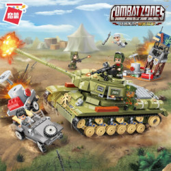 启蒙 战地系列-轰炸攻略重型坦克兵团 | 858PCS
