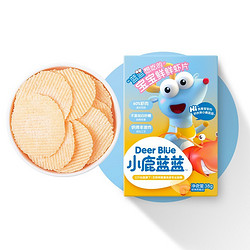 小鹿蓝蓝  三只松鼠旗下品牌 宝宝鲜虾片38g 宝宝零食饼干独立小包装无添加盐糖