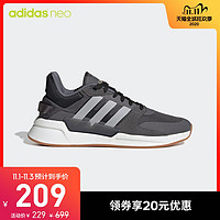 阿迪达斯官网 adidas neo RUN90S 男子休闲运动鞋EF0191 EF0193