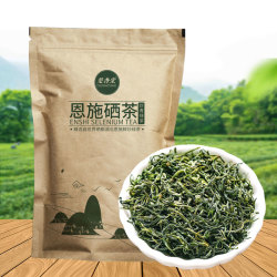 楚杏堂 绿茶 富硒茶湖 炒青明前 浓香型袋装 250g