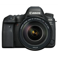 Canon 佳能 EOS 6D Mark II 全画幅 单反相机 单镜头套机 黑色（ EF 24-105mm F4L IS II USM 单反镜头）