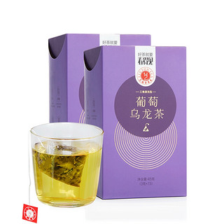 EFUTON 艺福堂 葡萄乌龙茶 3g*15袋*2盒