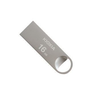 KIOXIA 铠侠 U401 随闪系列 USB2.0 U盘 银色 16GB USB-A