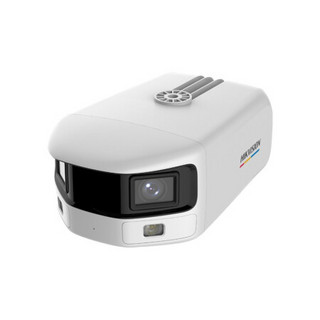 海康威视监控摄像头 800万4K超高清 180度广角白光全彩 支持双向语音对讲网络摄像机DS-2CD3T87FP2-LS 4mm