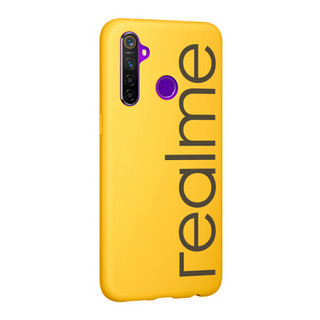 realme Q软胶手感保护壳 （ 黄色 ）