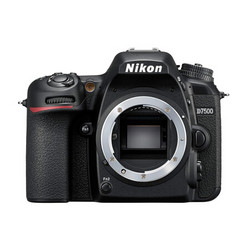 尼康相机_nikon 尼康 d7500 aps-c画幅 数码单反相机 黑色 单机身多少