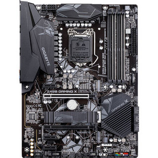 GIGABYTE 技嘉 魔鹰 Z490 GAMING X ATX主板（intel LGA1200、Z490）