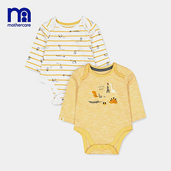  mothercare 新生儿连体衣 2件