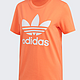 adidas阿迪达斯三叶草2020女子TREFOIL TEE圆领短TFM3295 FM3295 40