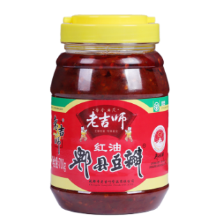 老吉师 红油郫县豆瓣酱 500g