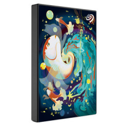 希捷(Seagate)1TB USB3.0 移动硬盘 Backup Plus 铭 2.5英寸 限量定制款 兼容mac 高速传输 轻薄 锦鲤水乡