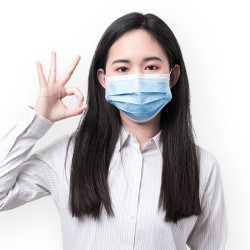 爱护佳医用口罩一次性医疗医护口罩三层专用外用非外科透气防尘
