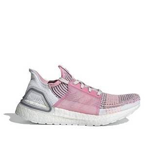 adidas 阿迪达斯 Ultra Boost 19 女士跑鞋 EF6517 粉白 37