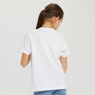 优衣库 童装/亲子装 (UT) SUPER MARIO 35TH 印花T恤(短袖)429700 白色 110cm