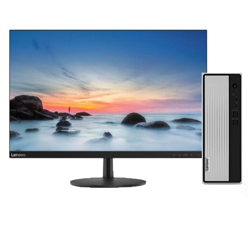lenovo 联想 天逸 510s 锐龙版 r5 3000系列 27英寸 商用台式机