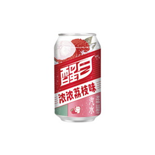 可口可乐（Coca-Cola）醒目荔枝口味 碳酸饮料 330ml*24瓶 整箱装 可口可乐公司出品