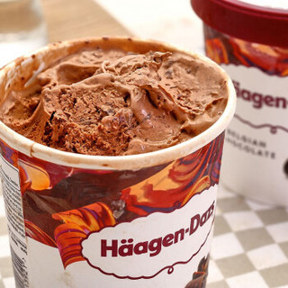 中粮法国直采  哈根达斯比利时巧克力冰淇淋460ml
