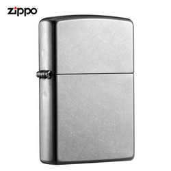 ZIPPO 之宝 美国进口 之宝（zippo） 防风煤油打火机不含油   207花砂镀铬 品牌直供原装正版