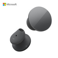 微软Surface Earbuds 无线蓝牙耳机 石墨灰 | 入耳式耳机 沉浸式音效 触控面板 手势操控 配充电盒 长效续航