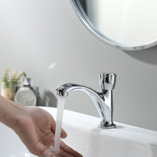 科固（KEGOO）K191024 全铜单冷面盆龙头 浴室洗手洗脸盆水龙头